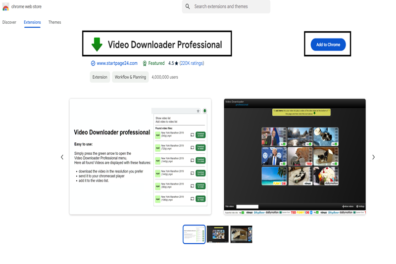 Choosing Video Downloader Professional Chrome Extension for Download Youtube Video